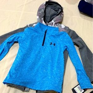 Under Armour Shirt & Nike Fleece Boy Size 4